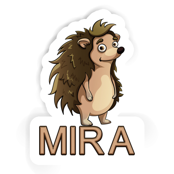 Mira Sticker Hedgehog Notebook Image