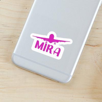 Mira Sticker Airplane Notebook Image