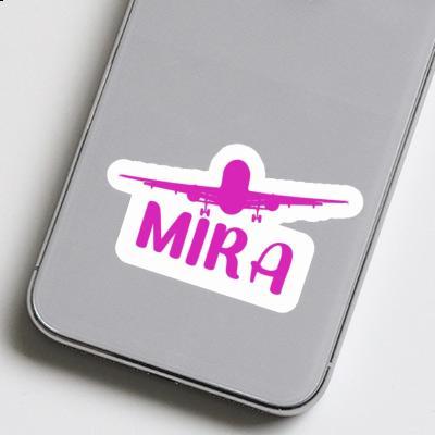 Mira Sticker Airplane Notebook Image