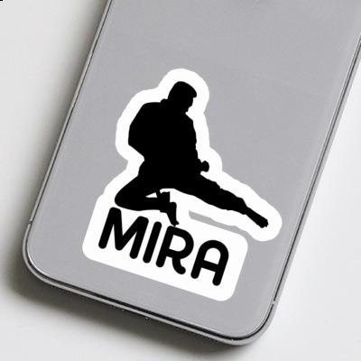 Sticker Karateka Mira Image