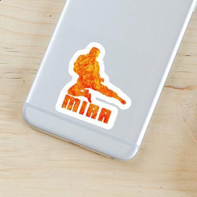 Karateka Sticker Mira Laptop Image