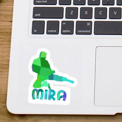 Sticker Karateka Mira Image