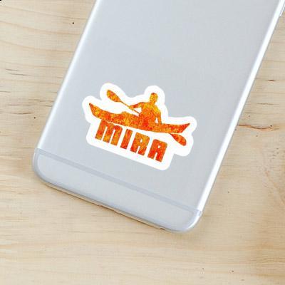 Mira Sticker Kayaker Notebook Image