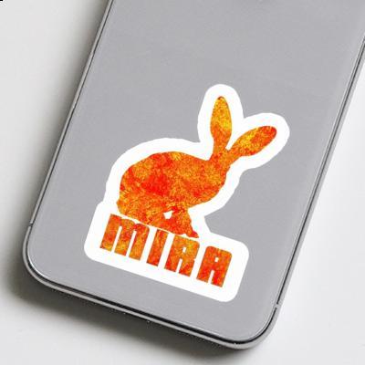 Aufkleber Hase Mira Laptop Image