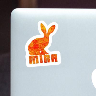 Sticker Mira Rabbit Laptop Image