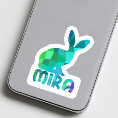 Rabbit Sticker Mira Notebook Image