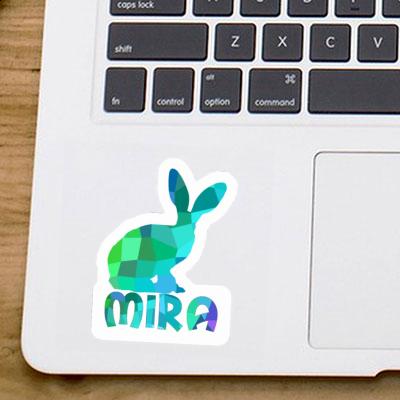 Rabbit Sticker Mira Notebook Image