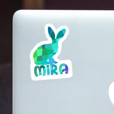 Rabbit Sticker Mira Notebook Image