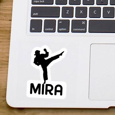 Mira Sticker Karateka Laptop Image