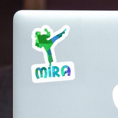 Sticker Mira Karateka Laptop Image