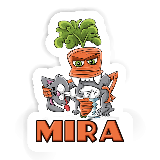 Sticker Monster Carrot Mira Notebook Image