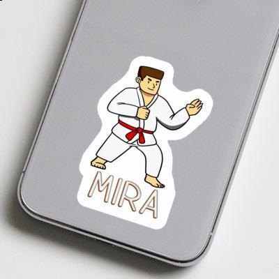 Karateka Sticker Mira Notebook Image