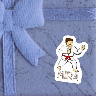 Karateka Sticker Mira Notebook Image