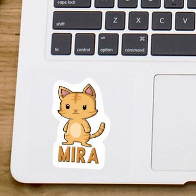 Mira Autocollant Chaton Image