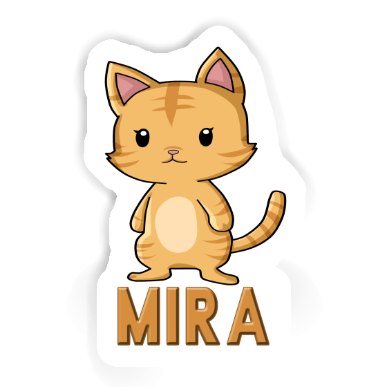 Sticker Kitten Mira Laptop Image