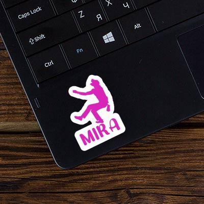 Sticker Kletterer Mira Image