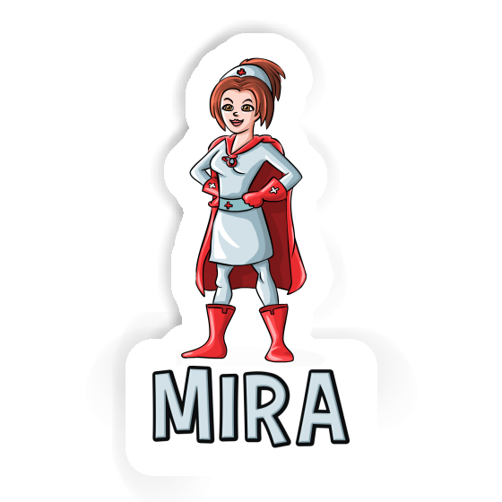 Nurse Sticker Mira Notebook Image