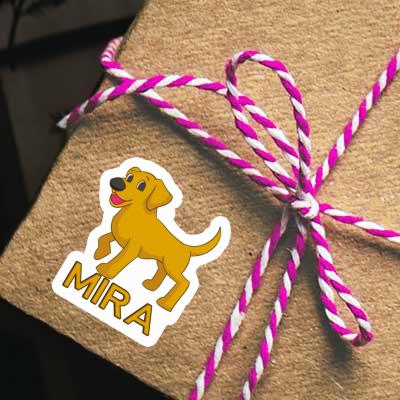 Sticker Mira Hund Notebook Image