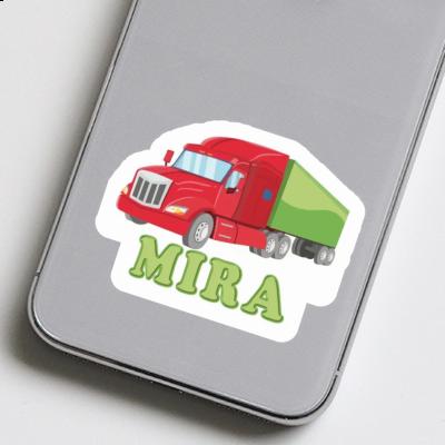 Articulated lorry Sticker Mira Notebook Image