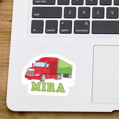 Mira Autocollant Camion Laptop Image