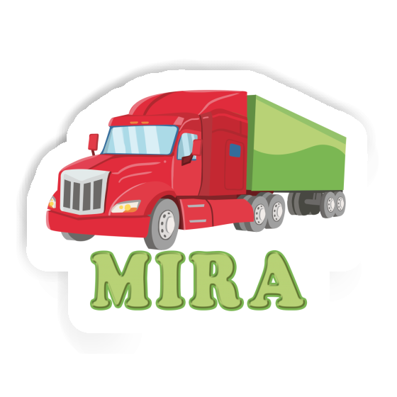 Articulated lorry Sticker Mira Laptop Image