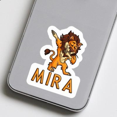 Sticker Lion Mira Laptop Image