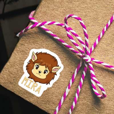 Autocollant Tête de lion Mira Gift package Image