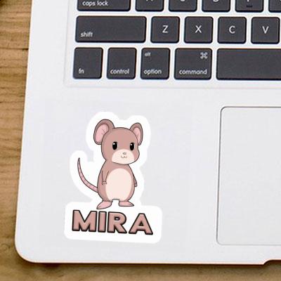 Mouse Sticker Mira Laptop Image