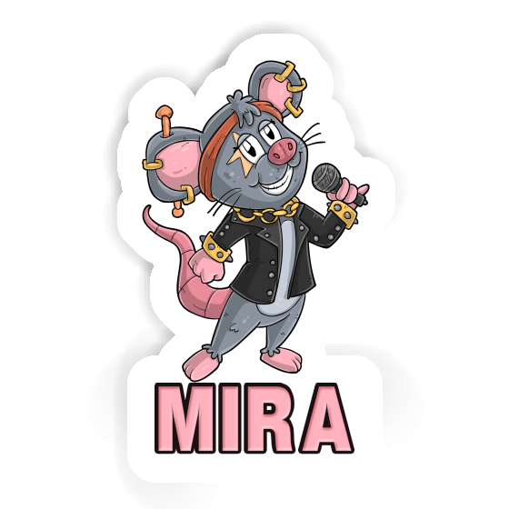 Mira Sticker Singer Image