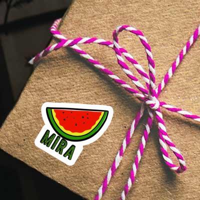 Mira Sticker Wassermelone Notebook Image