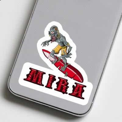 Surfer Sticker Mira Image