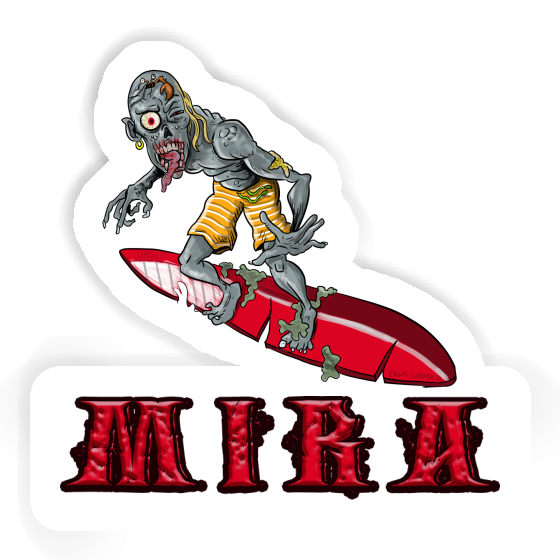 Surfer Sticker Mira Notebook Image