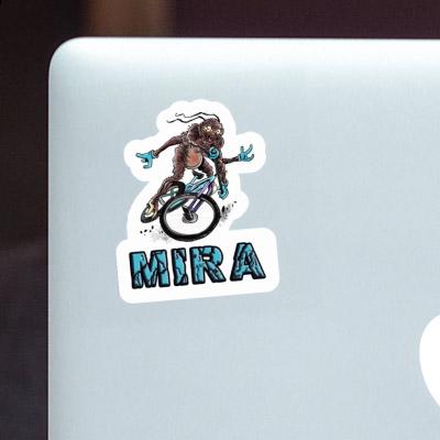 Mountainbiker Sticker Mira Laptop Image