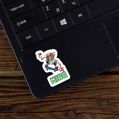 Sticker Mira Monster Notebook Image