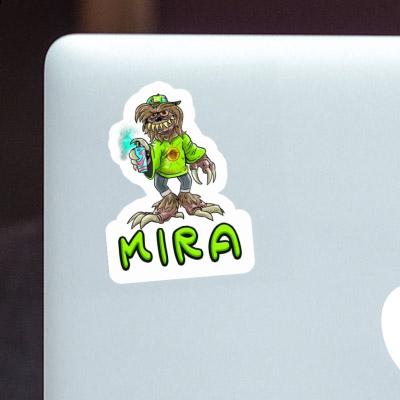 Mira Sticker Sprayer Notebook Image