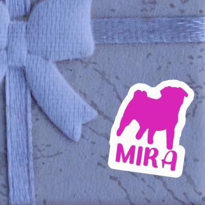 Sticker Mira Pug Image