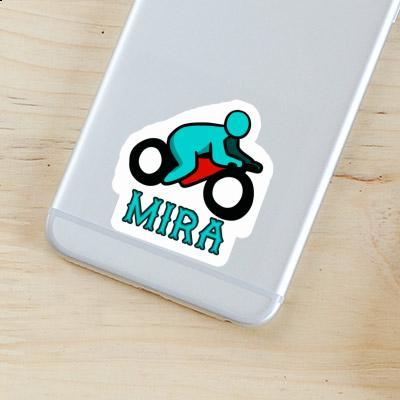 Motorradfahrer Sticker Mira Image