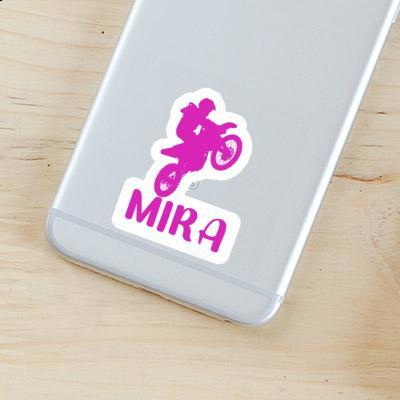 Mira Sticker Motocross Rider Notebook Image