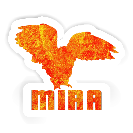 Sticker Eule Mira Laptop Image