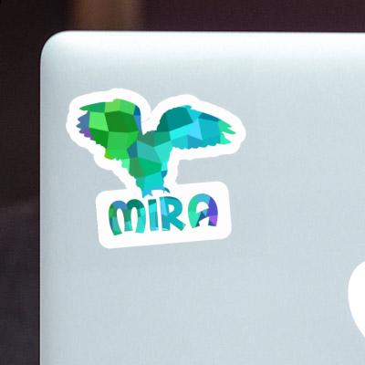 Sticker Owl Mira Laptop Image