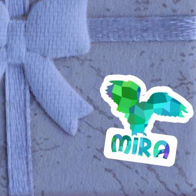 Autocollant Hibou Mira Image