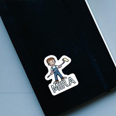 Aufkleber Mira Maler Notebook Image