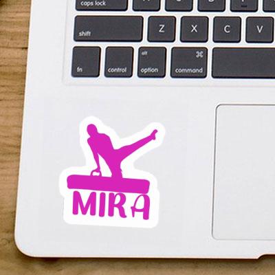 Mira Sticker Gymnast Laptop Image