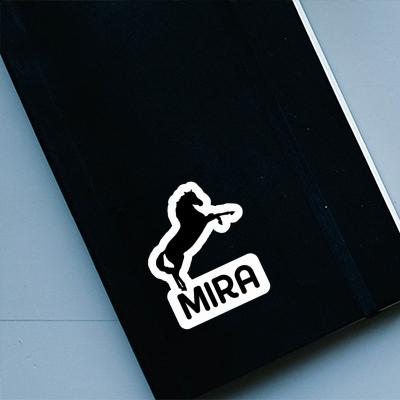 Sticker Mira Horse Notebook Image