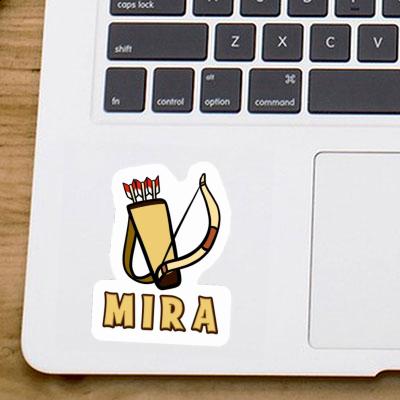 Mira Sticker Pfeilbogen Laptop Image