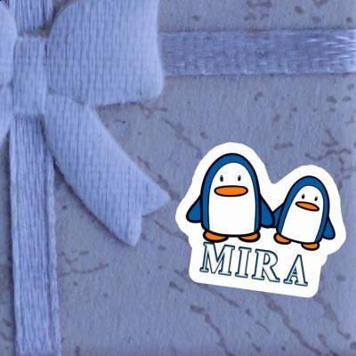 Sticker Penguin Mira Gift package Image