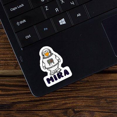 Astronaut Sticker Mira Notebook Image