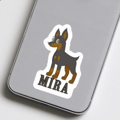 Pinscher Aufkleber Mira Laptop Image