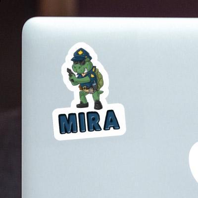 Polizist Sticker Mira Laptop Image