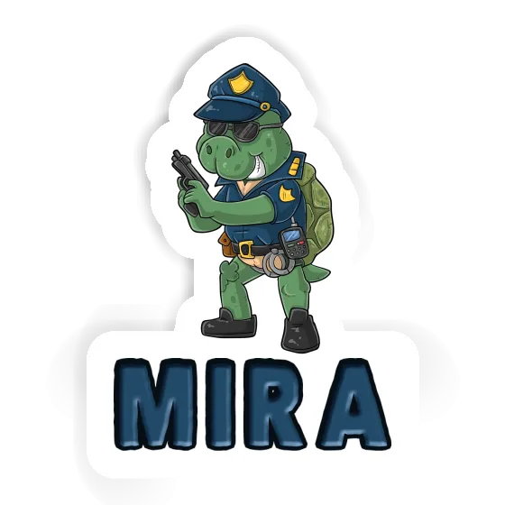 Sticker Mira Officer Notebook Image